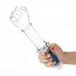 Фаллоимитатор-кулак из стекла 11 in с рукоятью Glass Fist Double Ended With Handle Grip