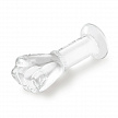 Анальный фистинг-плаг из стекла 5 in Glass Fist Butt Plug