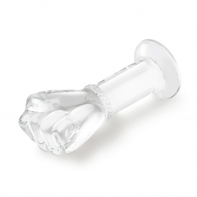 Анальный фистинг-плаг из стекла 5 in Glass Fist Butt Plug