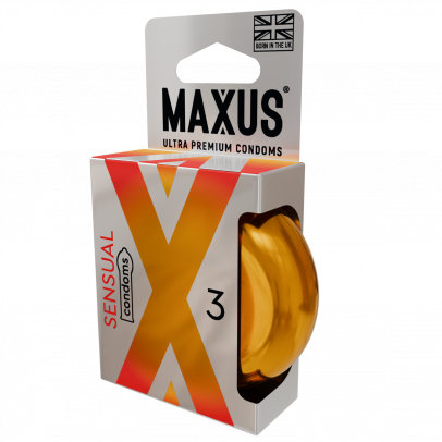 Презервативы MAXUS Sensual №3, анатомические, 3 шт
