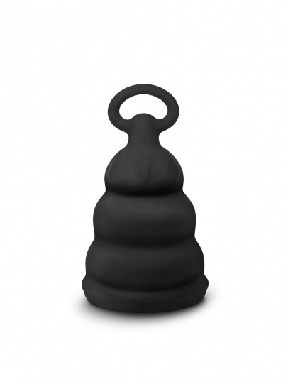 Gvibe Gcup Black силиконовая менструальная чаша с защитой от протечек, 5 мл