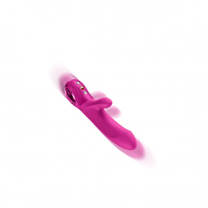 Вибропульсатор-кролик Fun Factory Bi Stronic Embrace, розовый