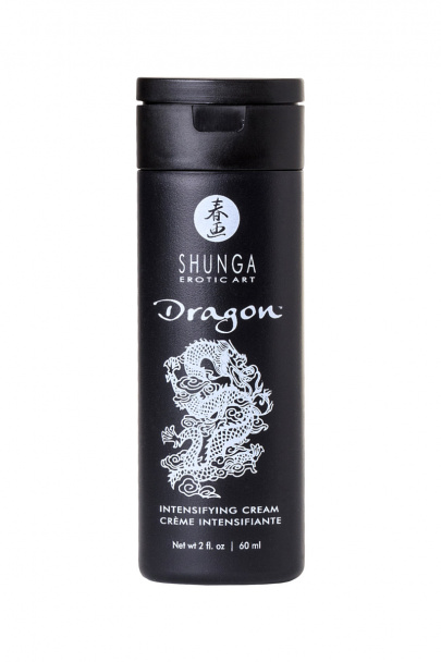 Усиливающий крем для пар Shunga Dragon, возбуждающий эффект «ледяного огня», 60 мл (275200)