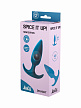 Пробка со смещенным центром тяжести Спайс ит ап Дилайт Аквамарин (Spice it up Delight Aquamarine), 10,5 см (арт. 8010-03lola)