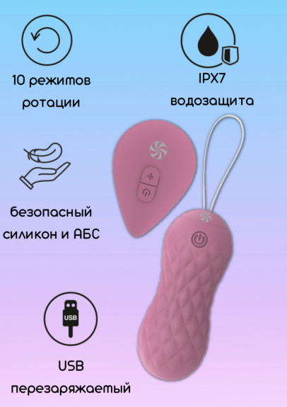 Вагинальные виброшарики на пульте управления Take it Easy Dea