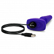 Анальная премиум-пробка с 3 моторами B-Vibe Trio Plug PURPLE