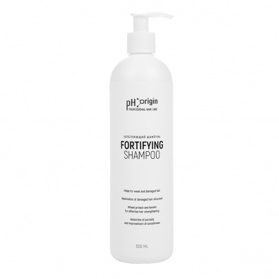 Укрепляющий шампунь с кератином pH Origin Fortifying Shampoo 500 мл