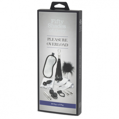 Набор игрушек Fifty Shades of Grey Pleassure Overload, 10 предметов (арт. 75165)