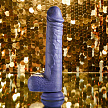 Фаллоимитатор на присоске с вибрацией и поступательными движениями Pleasure Rider