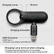 Эрекционное кольцо Tenga SVR+ Black с вибрацией