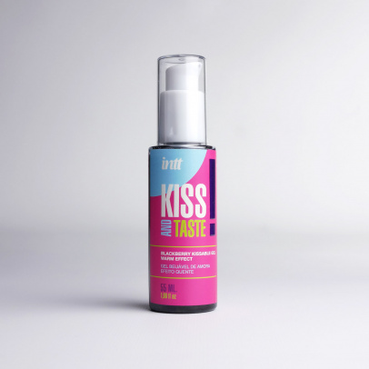 Массажный гель для тела с разогревающим эффектом, INTT KISS AND TASTE, 55 мл