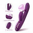 Вакуумный вибромассажер-кролик G Spot Alpha Rabbit Vibrator