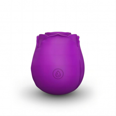 Вибрирующий фиолетовый бутон розы Rose Vibrator