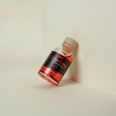 Массажный гель, Intt Strawberry, 30 мл
