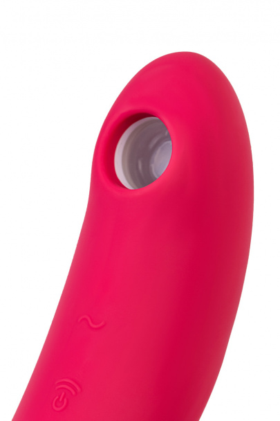 Вакуум-волновой бесконтактный стимулятор клитора Satisfyer Twirling Pro, силикон, красный (арт. J2018-306-2)