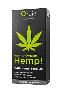 Возбуждающий гель Orgie Hemp! Intense Orgasm, 15 мл (арт. 51393)