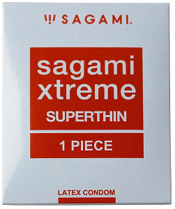 Презервативы Sagami, xtreme, 0.04, латекс, 19 см, 5,2 см