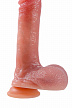 Вибратор-пульсатор реалистичный, Mr.Baton, RealMotion, силикон, 23см, Ø4 (арт. 691010)