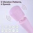Вибратор-вонд Selove PulseWand, розовый, 20,3 см (арт. SE105-pink)