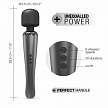 Вибратор MEGAWAND CHROME SILVER Dorcel (арт. 6072646D)