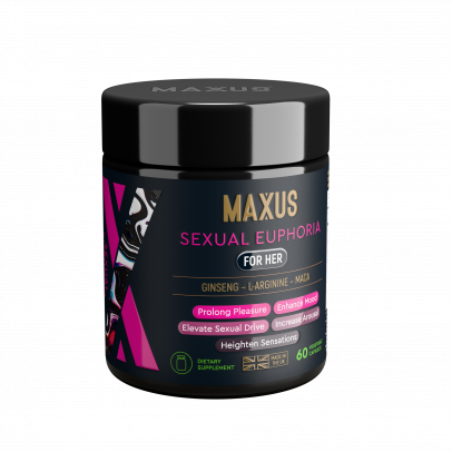БАД MAXUS Сексуальная Эйфория для неё, Sexual Euphoria for her, 60 капсул