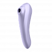 Вакуумно-волновой вибромассажер Satisfyer Dual Pleasure, фиолетовый, 17,9 см (арт. J2018-101-2)