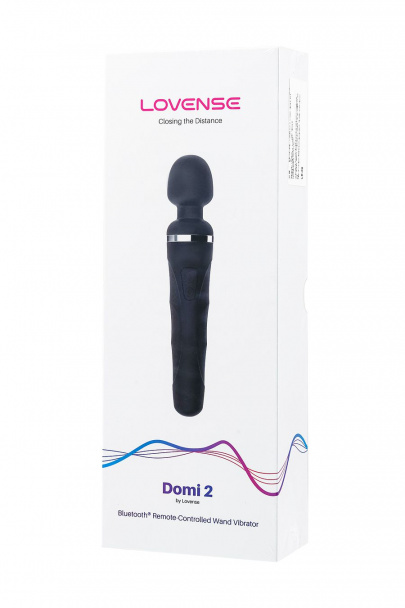 Вибромассажер LOVENSE Domi 2, черный, 23,3 см (арт. LE-08)