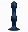 Фаллоимитатор Satisfyer Double Ball-R, синий