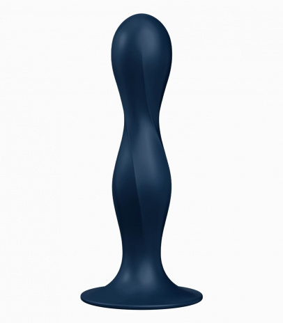Фаллоимитатор Satisfyer Double Ball-R, синий