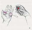 Gvibe Geisha Balls 2 - Шарики для тренировки интимных мышц, 3 см (розовый)