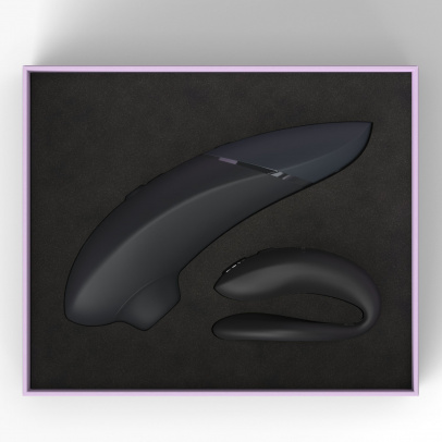 Набор Lust & Luxury: Womanizer Next and We-Vibe Sync O, черный (арт. WZXY1SG9)