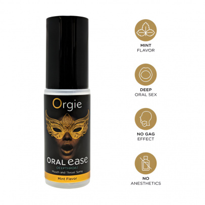 Оральный спрей Orgie Oral Ease Deepthroat, 15 мл