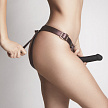 Пояс для страпона Strap-on-me HARNAIS SIMILI GENEROUS, One Size, баклажан