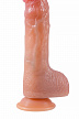 Вибратор-пульсатор реалистичный, Mr.Baton, RealMotion, силикон, 21см, Ø4 (арт. 691008)