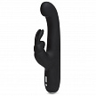 Вибратор Happy Rabbit Slimline G-Spot перезаряжаемый, черный, 24,1 см, Ø 3,4 см (арт. 73132)