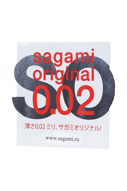Презервативы Sagami Original 002, полиуретан, 1 шт.
