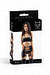 Комплект Glossy Elsa из материала Wetlook, L