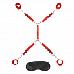 Фиксатор позиций для рук и ног красный Classic Bedspreader