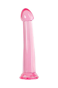 Нереалистичный фаллоимитатор Jelly Dildo Toyfa Basic, TPE, розовый