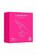 Портативная мини секс-машина с подогревом LOVENSE Spinel, силикон, АБС-пластик, белый