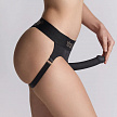 Пояс для страпона Strap-on-me Harnais Lingerie Heroine, черный, L