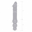 Двусторонний анально-вагинальный стимулятор 12" DOUBLE ENDED