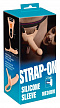 Силиконовый полый страпон на ремнях Silicone Strap-on by You2Toys Medium