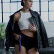 Гибкий страпон Strap-on-me Semi-Realiste, фиолетовый, M