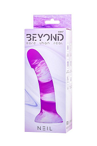 Фаллоимитатор Beyond by Toyfa, силикон, 15,5 см, Ø 3,5 см (различные цвета в ассортименте)