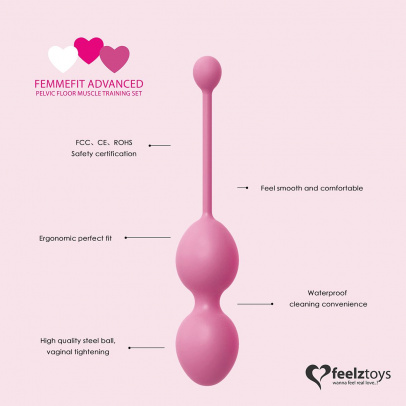Усовершенствованный набор FemmeFit для женских тренировок Advanced Pelvic Muscle Training Set