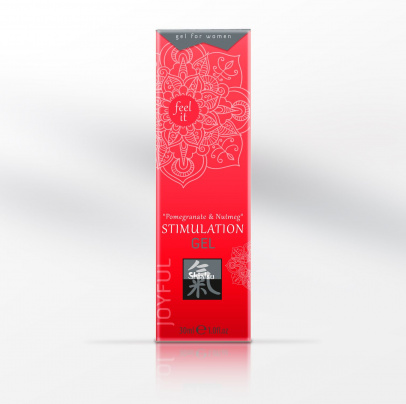 Интимный гель Shiatsu Stimulation Gel Pomegranate & Nutmeg 30 мл