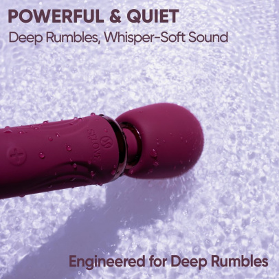 Вибратор-вонд Selove Vela, фиолетовый, 30,7 см (арт. SE207-purple)