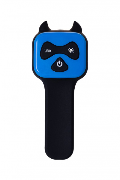 Стимулятор простаты Erotist Sixth с ротацией головки, силикон, черный, 14,5 см (арт. 541315)