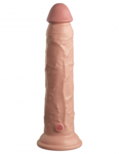 Фаллоимитатор KC Elite 9"" Dual Density Silicone Dong - Light Pipedream 577321PD